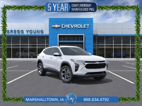 White 2025 Chevrolet Trax LT for sale in Marshalltown, IA