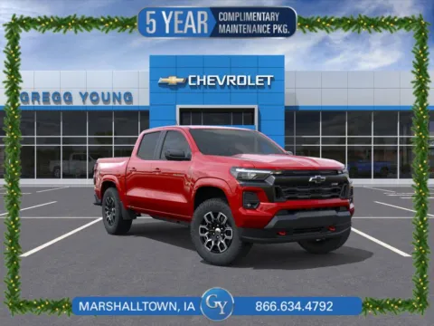 Red 2026 Chevrolet Colorado Z71 for sale in Marshalltown, IA