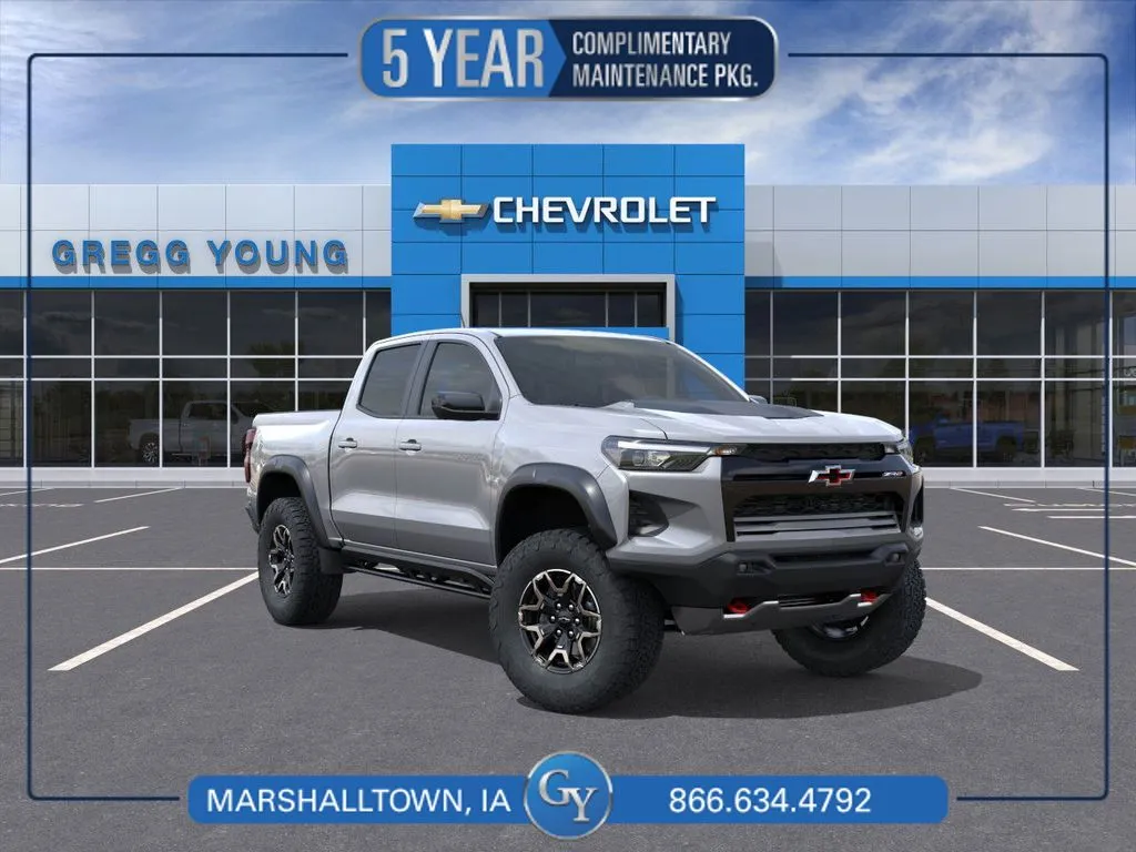 Gray 2026 Chevrolet Colorado ZR2 for sale in Marshalltown, IA