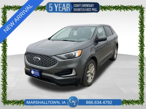 Gray 2024 Ford Edge SEL for sale in Marshalltown, IA