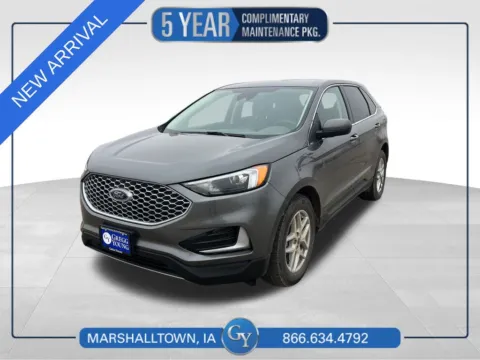 Gray 2024 Ford Edge SEL for sale in Marshalltown, IA