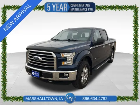Blue 2016 Ford F-150 XLT for sale in Marshalltown, IA