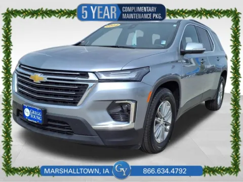 Gray 2023 Chevrolet Traverse LT for sale in Marshalltown, IA