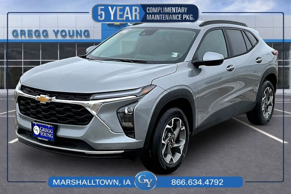 Gray 2026 Chevrolet Trax LT for sale in Marshalltown, IA