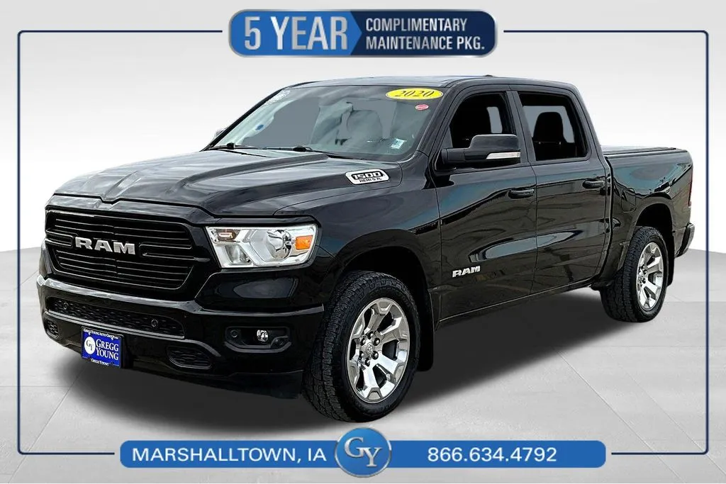 Black 2020 Ram 1500 Big Horn/Lone Star for sale in Marshalltown, IA