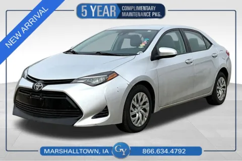 Silver 2019 Toyota Corolla LE for sale in Marshalltown, IA
