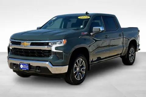 Gray 2026 Chevrolet Silverado 1500 LT for sale in Marshalltown, IA