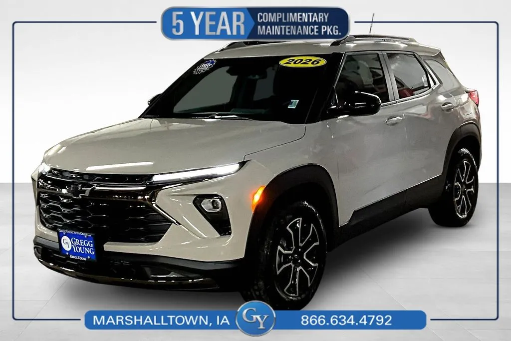 White 2026 Chevrolet TrailBlazer ACTIV for sale in Marshalltown, IA