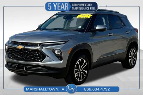 Gray 2025 Chevrolet TrailBlazer LT for sale in Marshalltown, IA