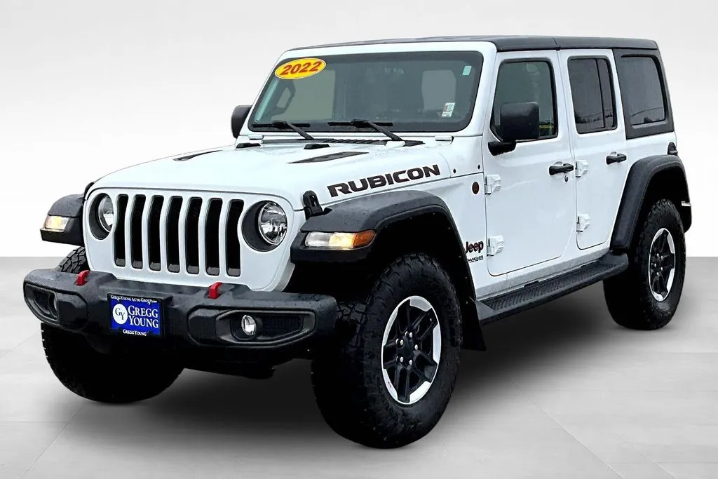 White 2022 Jeep Wrangler Unlimited Rubicon for sale in Marshalltown, IA