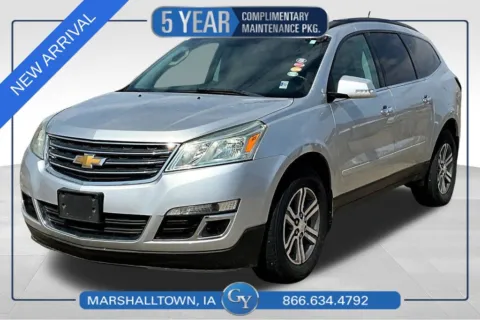 Silver 2015 Chevrolet Traverse 2LT for sale in Marshalltown, IA