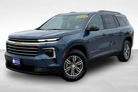 Blue 2026 Chevrolet Traverse LT for sale in Marshalltown, IA