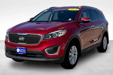 Red 2018 Kia Sorento LX for sale in Marshalltown, IA