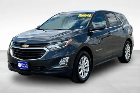 Gray 2021 Chevrolet Equinox LT for sale in Marshalltown, IA