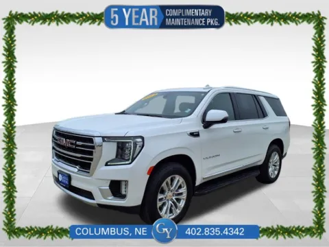 White 2022 GMC Yukon SLT for sale in Columbus, NE