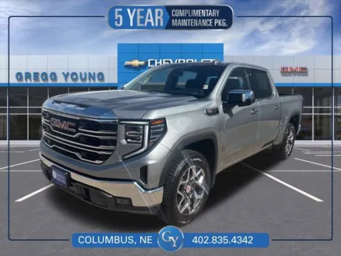 Gray 2025 GMC Sierra 1500 SLT for sale in Columbus, NE