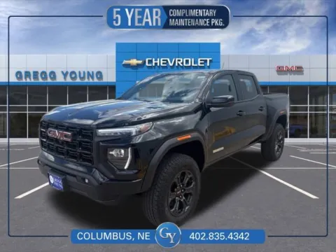 Black 2025 GMC Canyon Elevation for sale in Columbus, NE