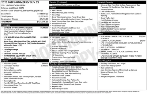 Photos of 2025 GMC Hummer EV SUV 3X for sale in Columbus, NE at Gregg Young Chevrolet GMC of Columbus