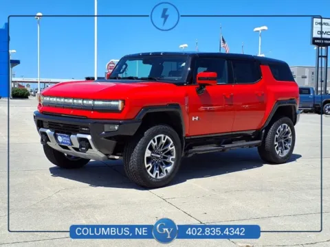 Orange 2025 GMC Hummer EV SUV 3X for sale in Columbus, NE