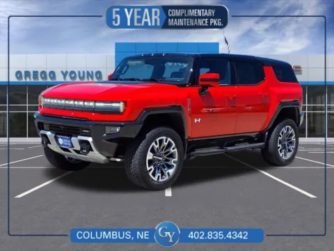 Orange 2025 GMC Hummer EV SUV 3X for sale in Columbus, NE