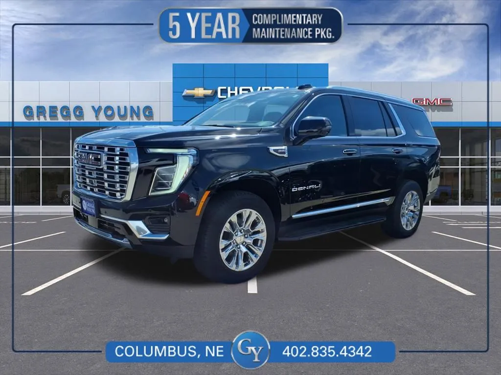 Black 2025 GMC Yukon Denali for sale in Columbus, NE