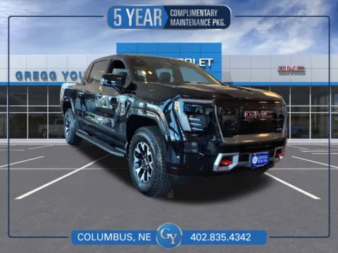 Black 2026 GMC Sierra EV AT4 for sale in Columbus, NE
