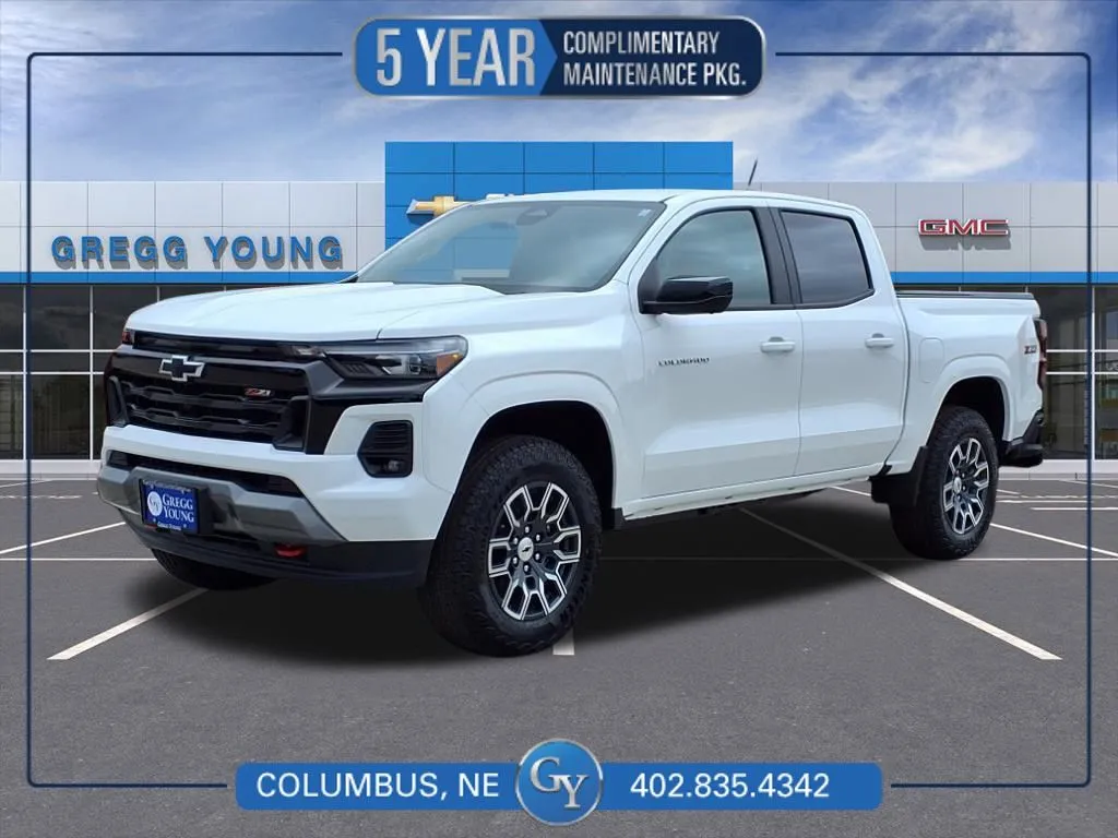 White 2026 Chevrolet Colorado Z71 for sale in Columbus, NE