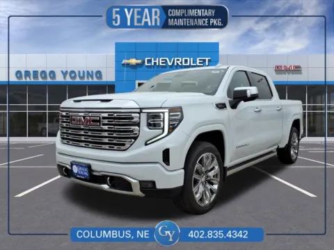 White 2026 GMC Sierra 1500 Denali for sale in Columbus, NE