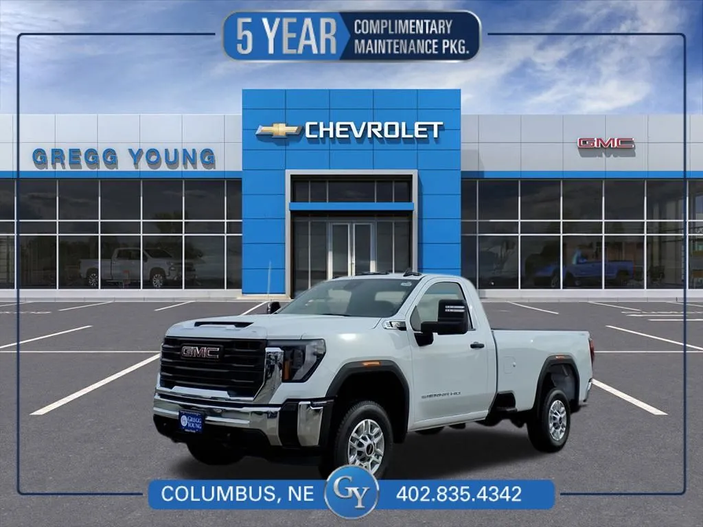 White 2026 GMC Sierra 2500HD Pro for sale in Columbus, NE