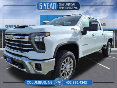 White 2026 Chevrolet Silverado 2500HD LTZ for sale in Columbus, NE