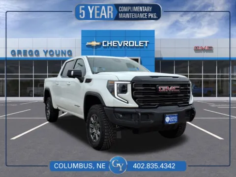White 2026 GMC Sierra 1500 AT4X for sale in Columbus, NE