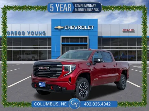 Red 2026 GMC Sierra 1500 AT4 for sale in Columbus, NE