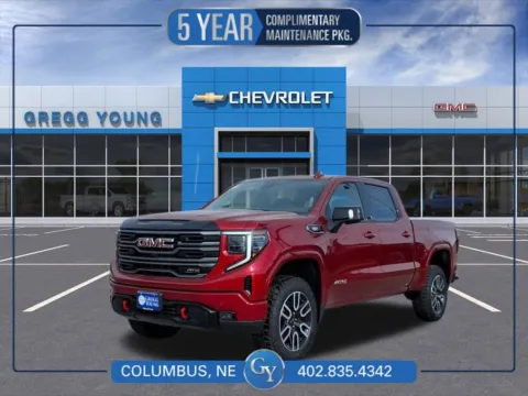 Red 2026 GMC Sierra 1500 AT4 for sale in Columbus, NE