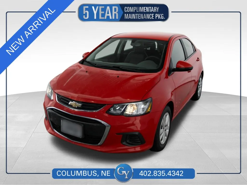 Red 2018 Chevrolet Sonic LS for sale in Columbus, NE