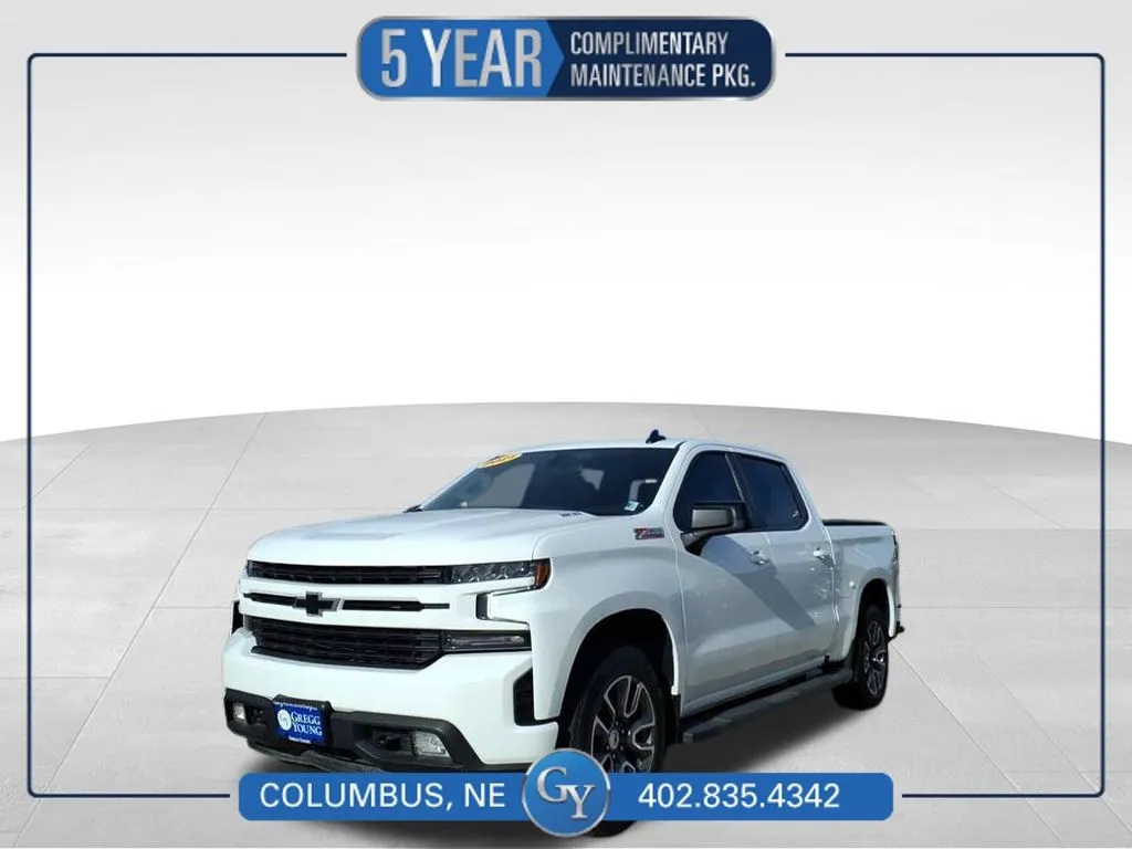 White 2021 Chevrolet Silverado 1500 RST for sale in Columbus, NE