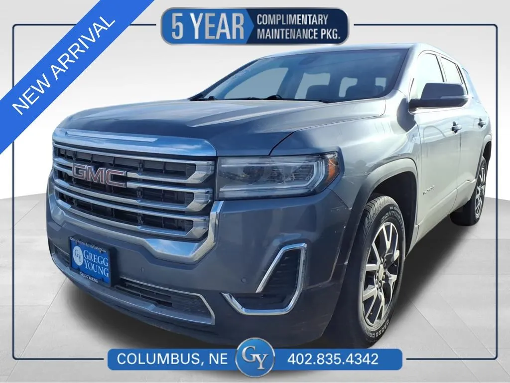 Gray 2022 GMC Acadia SLE for sale in Columbus, NE