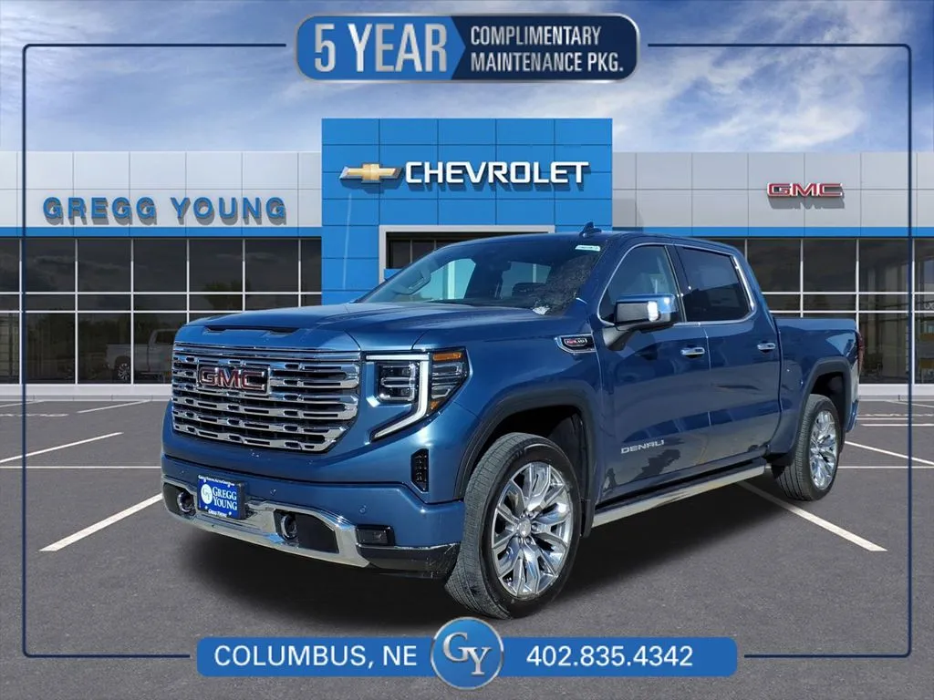 Blue 2026 GMC Sierra 1500 Denali for sale in Columbus, NE