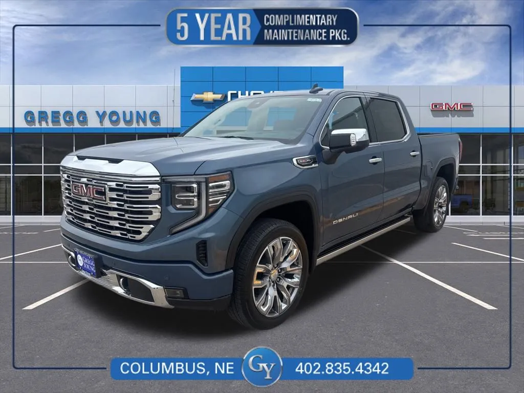 Blue 2026 GMC Sierra 1500 Denali for sale in Columbus, NE