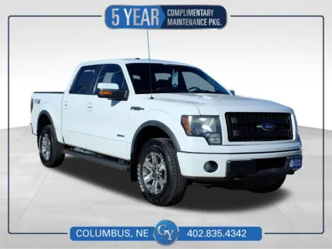 White 2013 Ford F-150 FX4 for sale in Columbus, NE