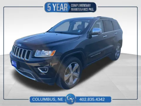Black 2016 Jeep Grand Cherokee Limited for sale in Columbus, NE
