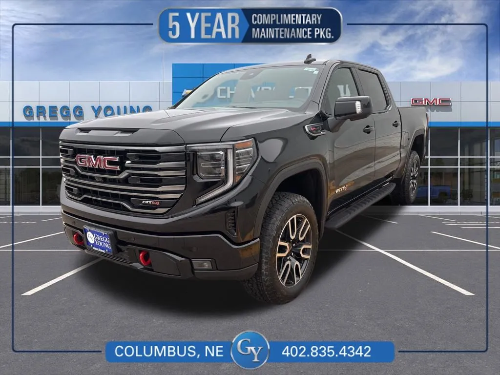 Black 2026 GMC Sierra 1500 AT4 for sale in Columbus, NE