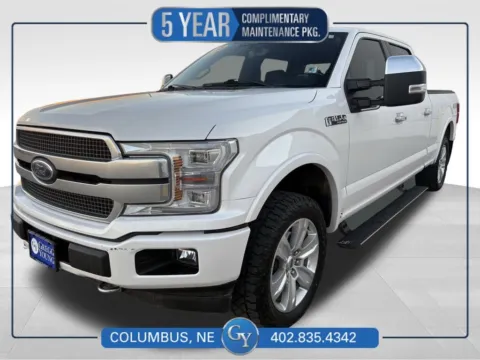 White 2018 Ford F-150 Platinum for sale in Columbus, NE