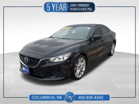 Black 2017 Mazda Mazda6 Touring for sale in Columbus, NE