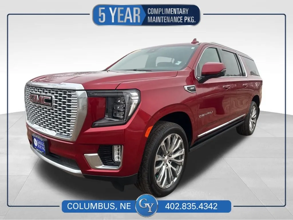 Red 2023 GMC Yukon XL Denali for sale in Columbus, NE