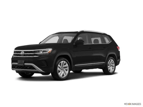 Black 2021 Volkswagen Atlas SEL for sale in Columbus, NE