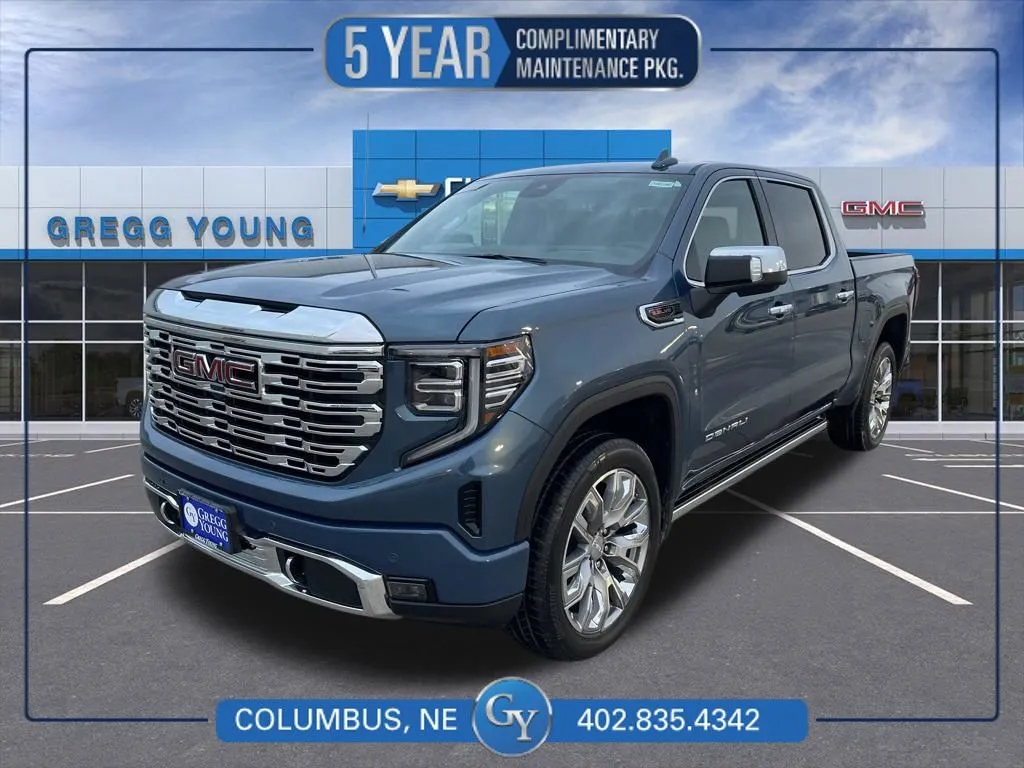Blue 2026 GMC Sierra 1500 Denali for sale in Columbus, NE