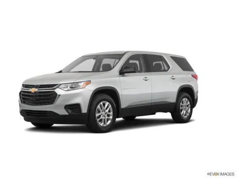 Silver 2021 Chevrolet Traverse LS for sale in Columbus, NE