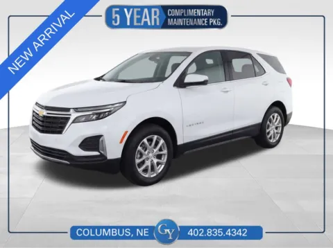 White 2023 Chevrolet Equinox RS for sale in Columbus, NE
