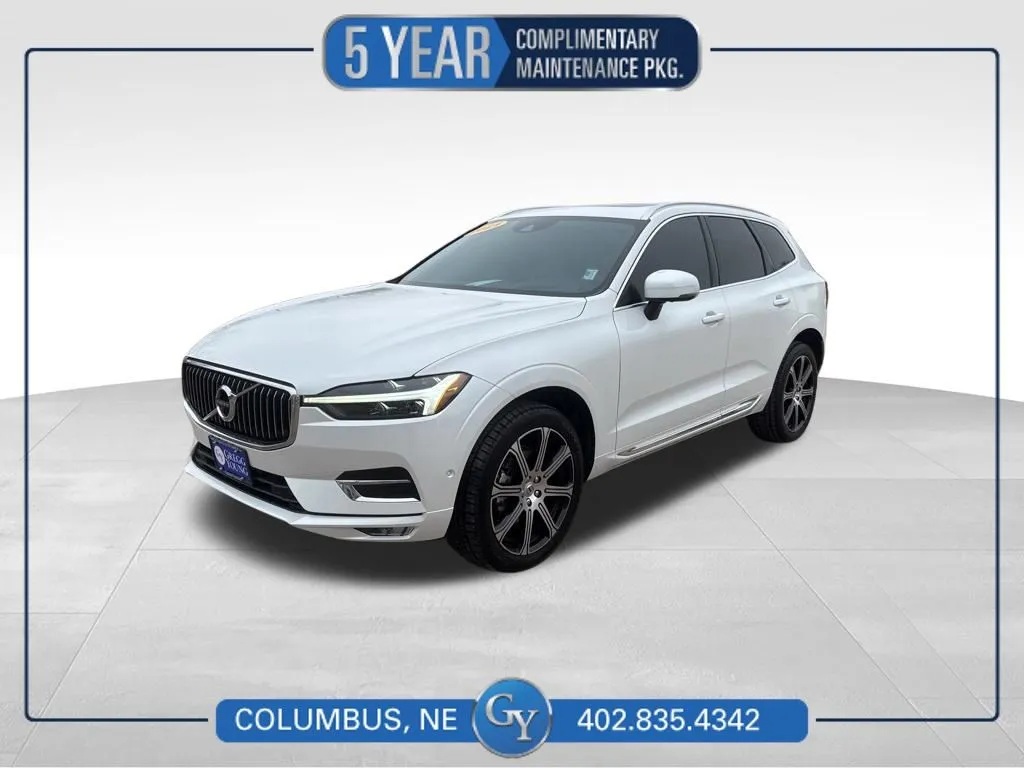 White 2021 Volvo XC60 T5 Inscription for sale in Columbus, NE
