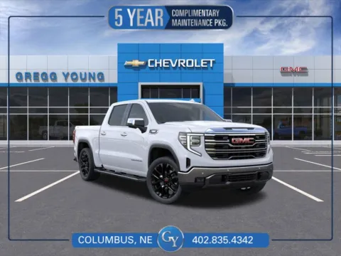 White 2026 GMC Sierra 1500 SLT for sale in Columbus, NE